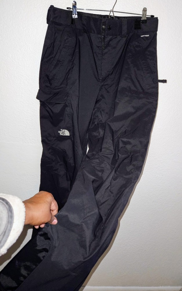 Northface Mens Black Dry Vent Outdoors Pants Sz. Medium