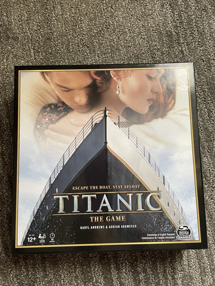 TITANIC - The Board Game - Escape The Boat, Stay Afloat