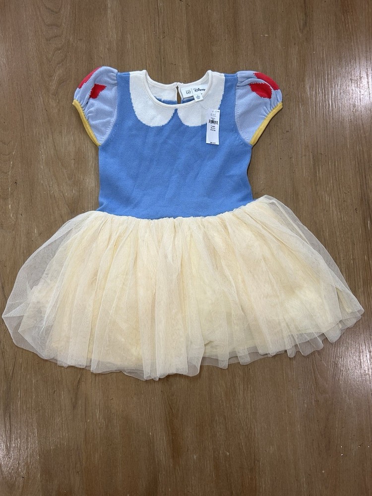 Disney Princess Gap Dress 4 Years NWT Kids Girls Snow White Retired Dresss