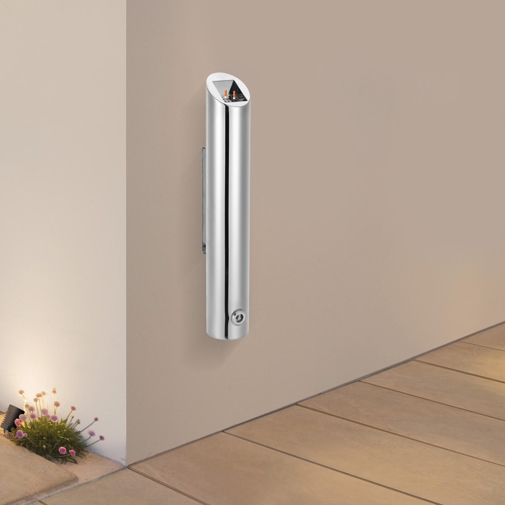 Wall Mounted Trash Can, Indoor/Outdoor Waste Comtainer, Large Capacity Trash Bin