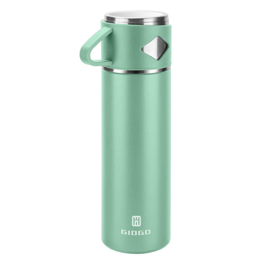 Stainless Steel Thermo 700ml/23.7oz Vacuum Insulated Bottle with Cup for Coff...