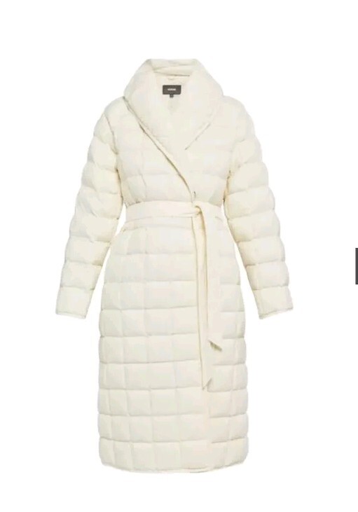 Mackage Coat in Ecru Polyamide Size XL New with Tags $950