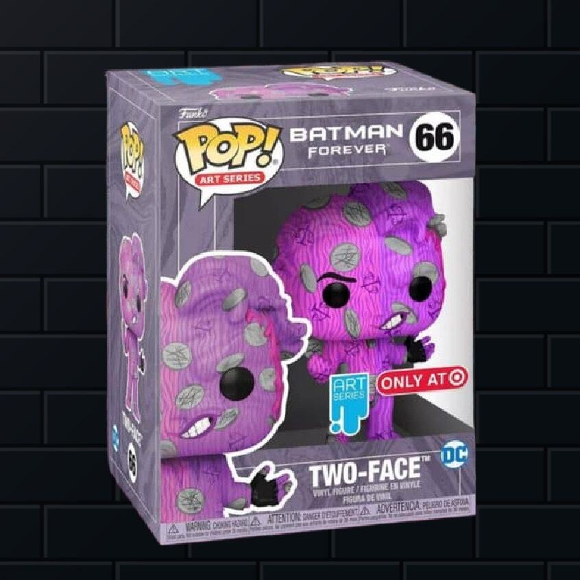 DC Batman Forever Two-Face Art Series Excusive funko pop 66