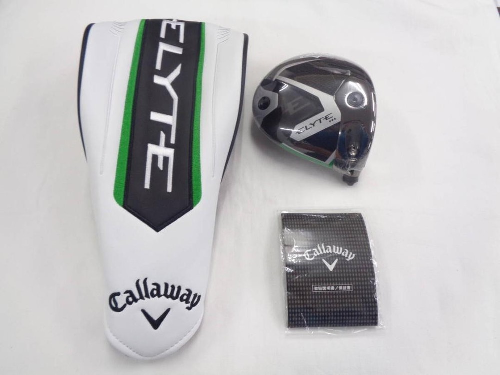 Callaway ELYTE Triple Diamond  Driver 10.5deg RH Head Only head Cover