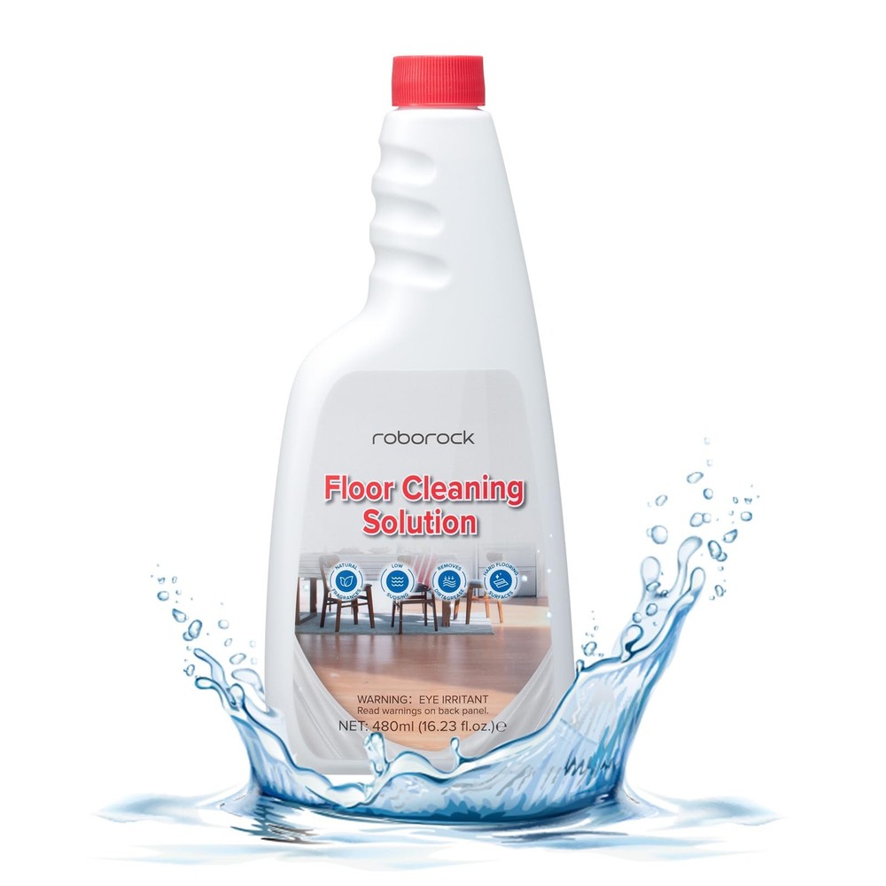 roborock Official Floor Cleaning Solution, 16.23 Fl Oz (Pack of 1), white