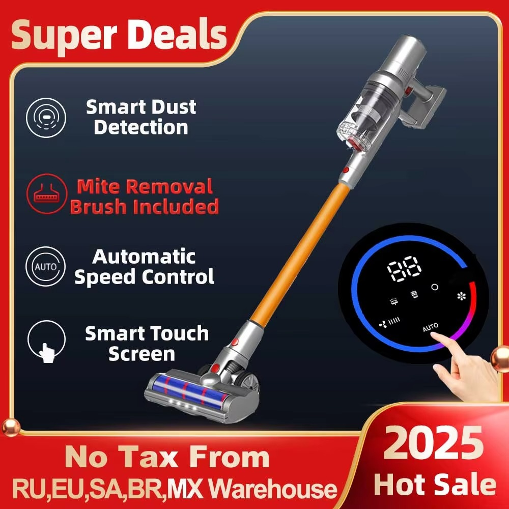 Wireless Handheld Vacuum Cleaner VC205,27000PA Suction,Smart Dust Sensor,Touch S