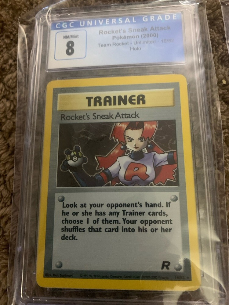Rocket's Sneak Attack 72/82 Team Rocket Regular