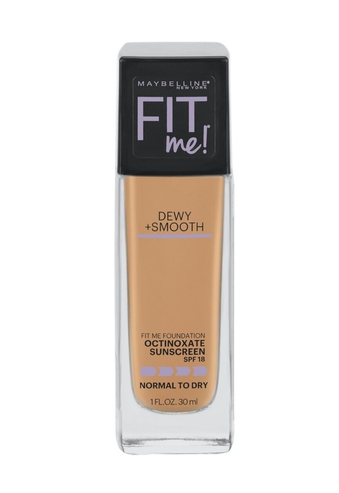 Maybelline Fit Me Dewy Smooth Foundation for Normal to Dry Skin 245 Classic Beige
