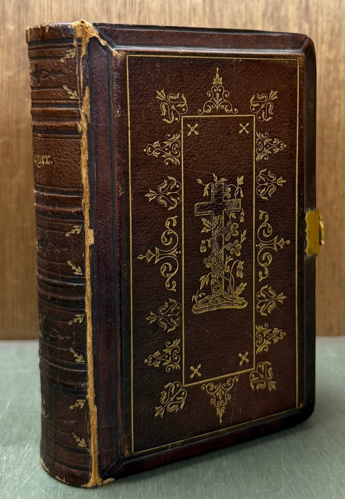 1849 Vintage Rare Book of Common Prayer with Sacraments