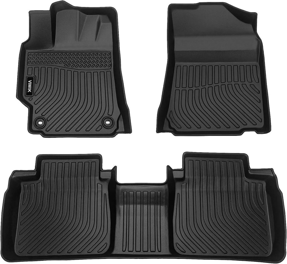 Waterproof All-Weather Floor Mats for Toyota Camry 2015-2017 TPE Rubber Liners