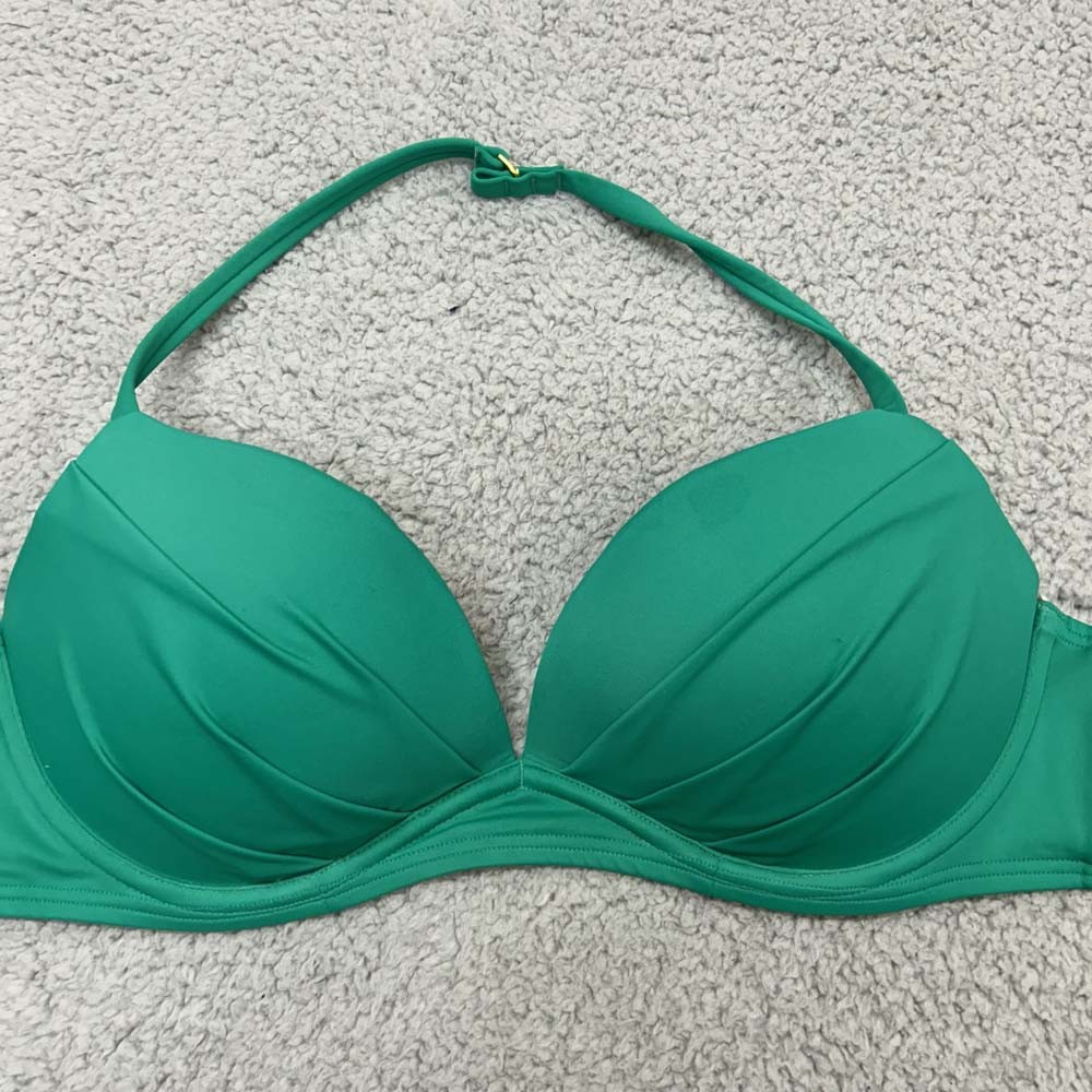 Victoria Secret Swim Bikini Top Womens Size 36C Beach Swimwear Soiled Inside
