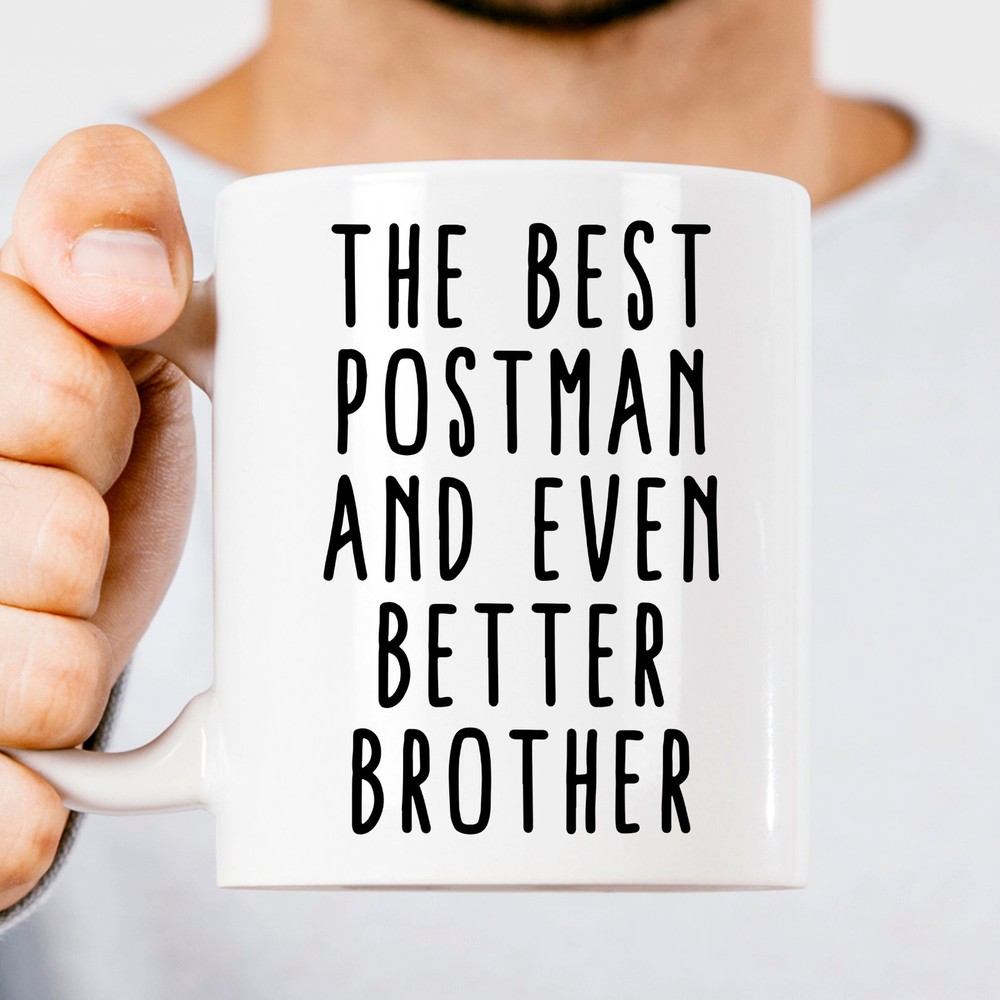 Best Postman Brother Gift Mug - Professional Custom Coffee Cup