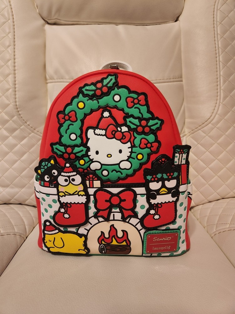 Loungefly Hello Kitty & Friends Fireplace Mini Backpack NWT Sanrio Exclusive