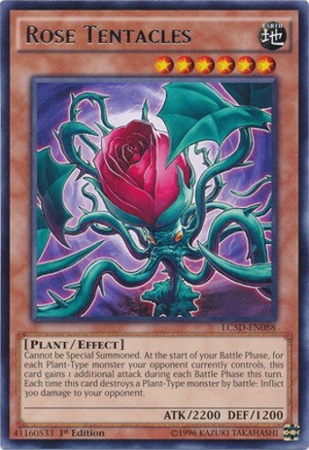 Rose Tentacles LC5D-EN088 1st Edition Rare NM Legendary Collection