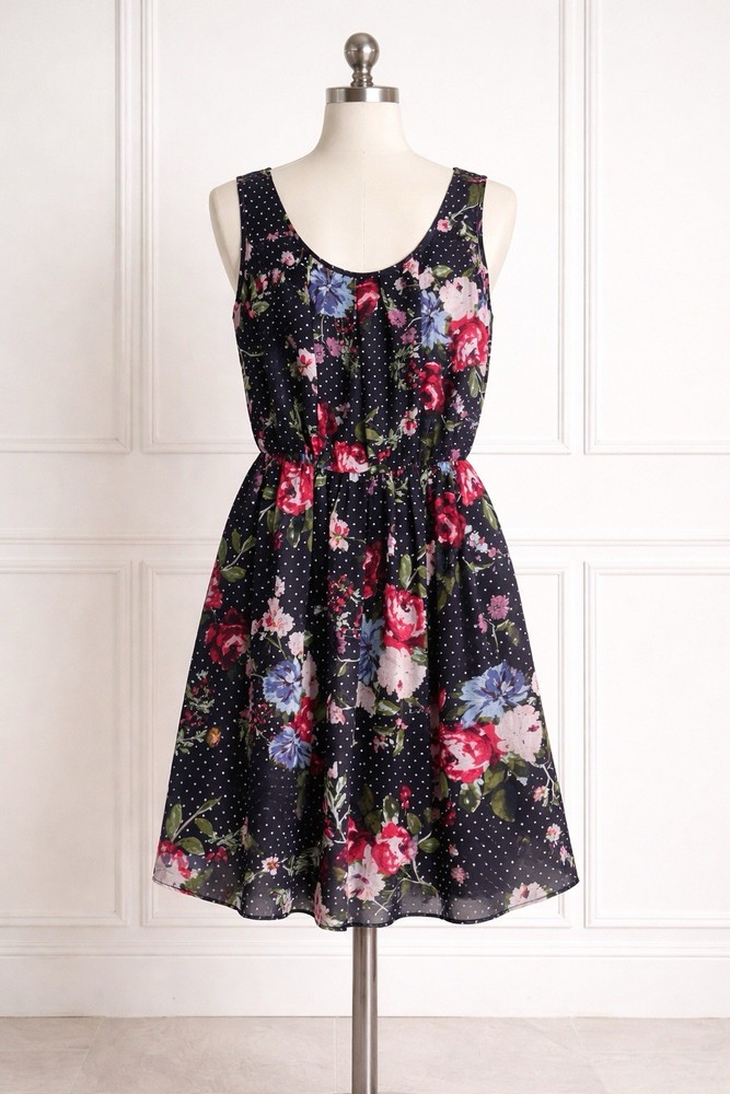 Jr Girls Size XL  By & By Dress Sleeveless Fit And Flare Mini