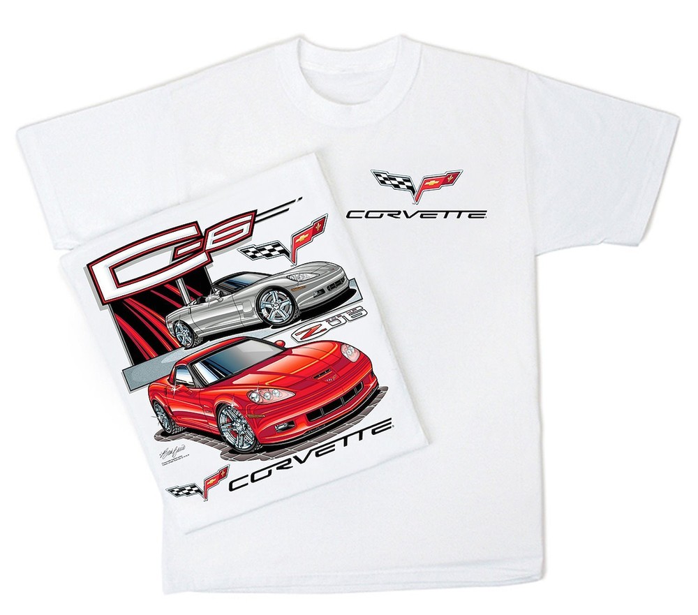 JEGS 12145 HRP2089 Corvette C-6 T-Shirt-3XL