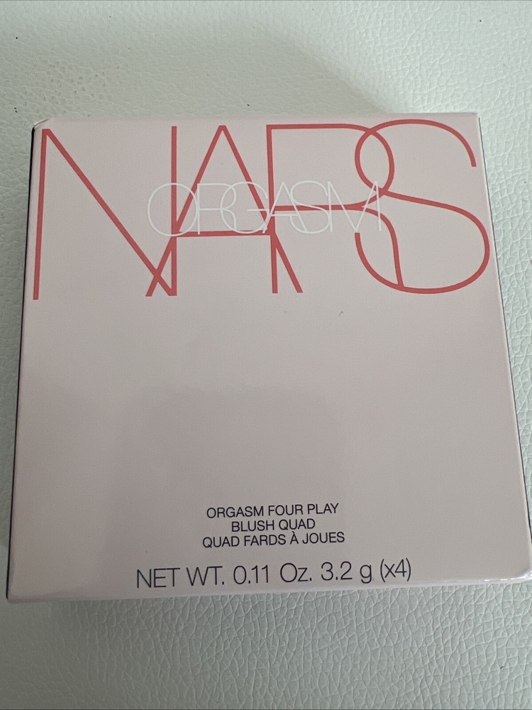 New Nars Orgasm four play blush quad eyeshadow palette 0.11 OZ x4 shadow