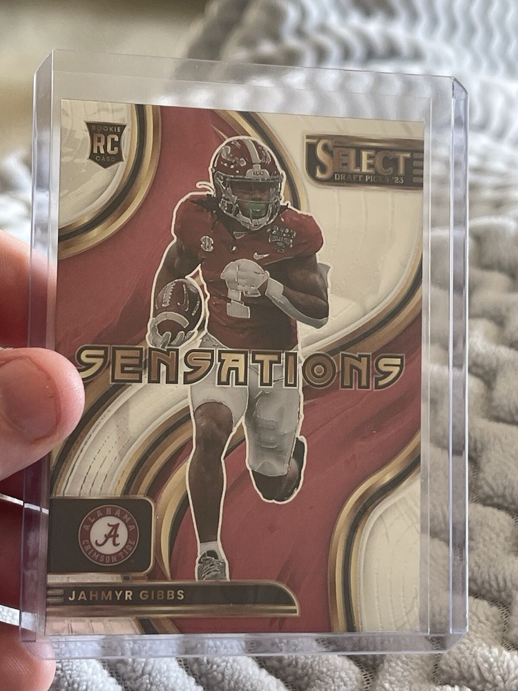 JAHMYR GIBBS 2023 Select Draft Picks - Sensations Silver Prizm #SEN-JG