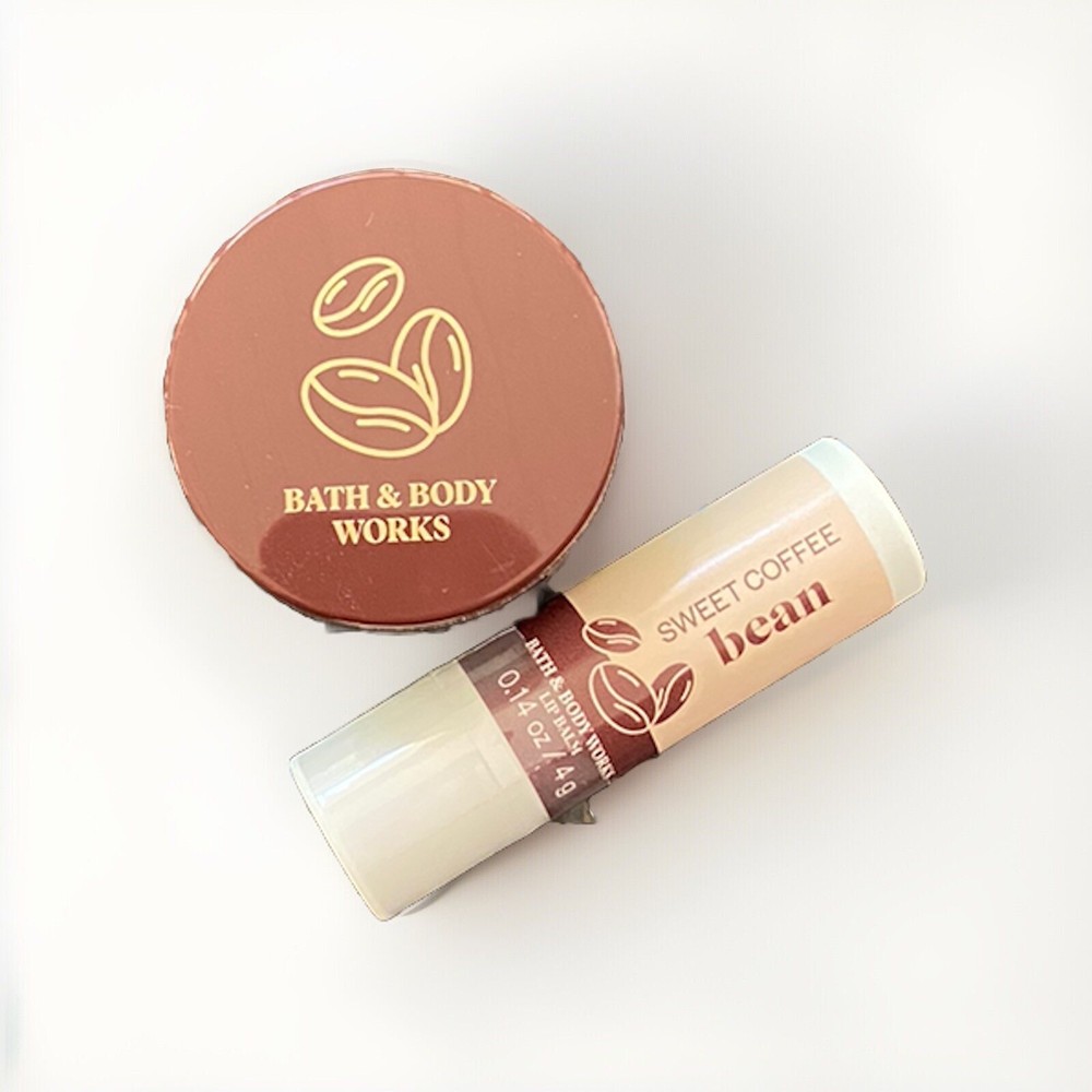 Sweet Coffee Bean Lip Care Duo by Bath & Body Works 2024 Collection
