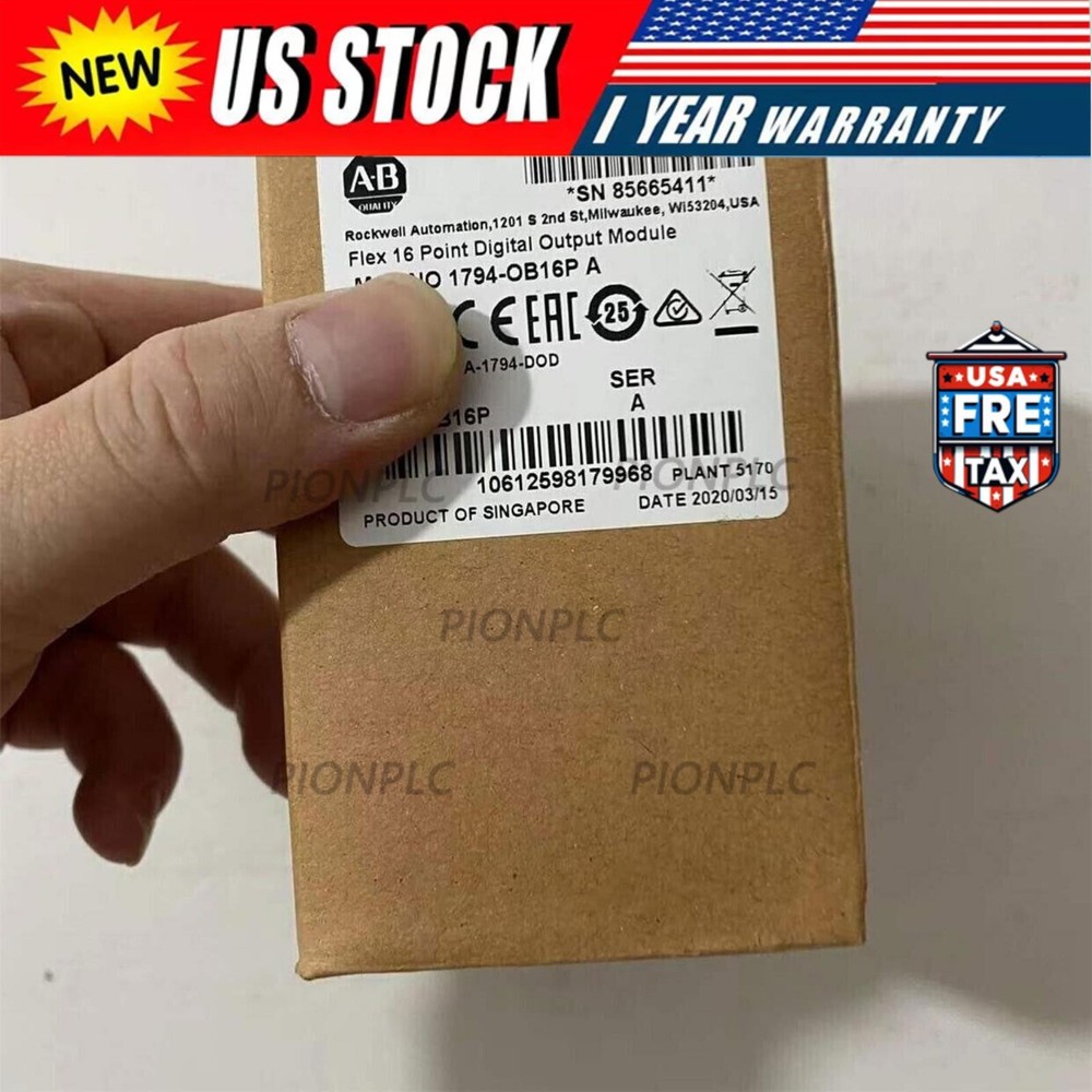 Allen-Bradley 1794-OB16P SER A Flex 16 Point Digital Output Module US Free Tax