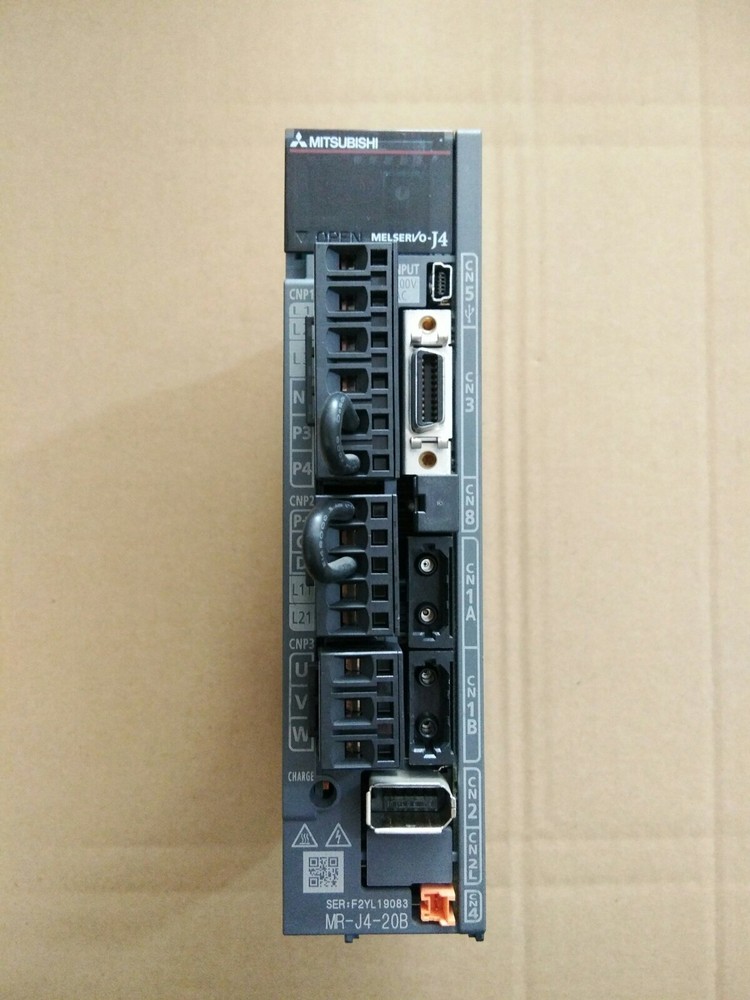 1pc Used Mitsubishi Servo Driver MR-J4-20B Tested It In Good Condition
