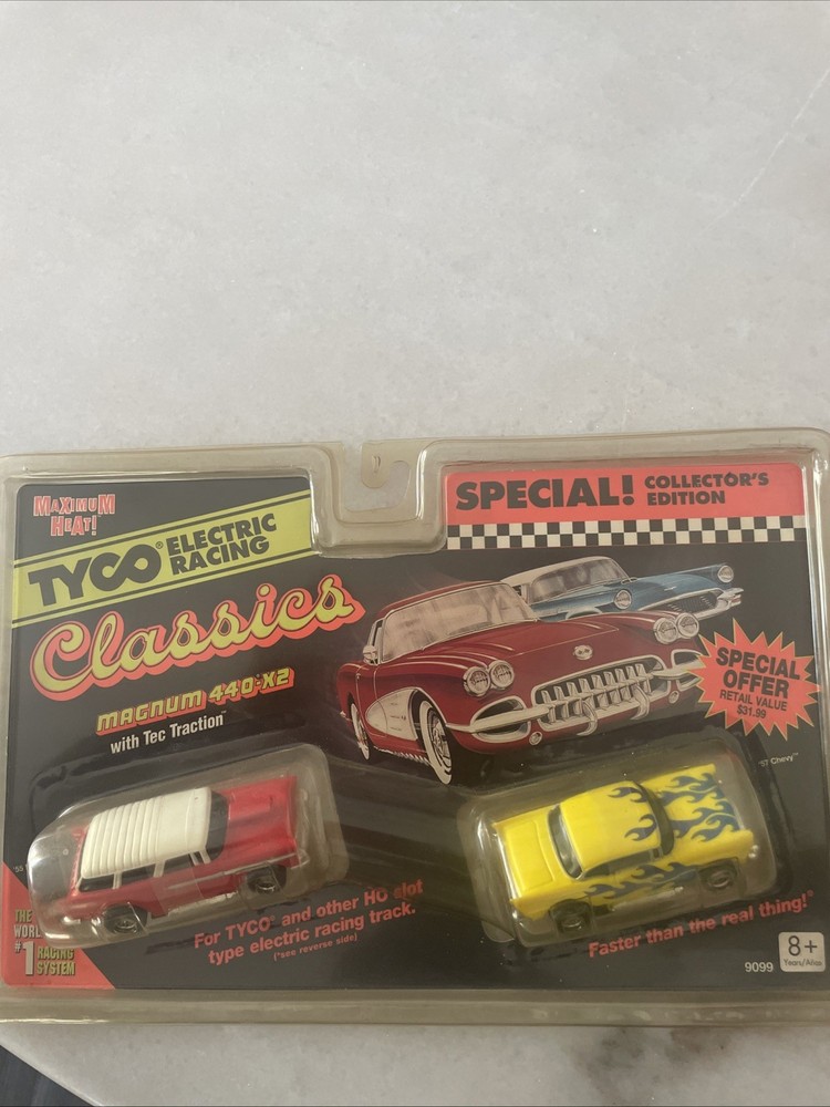 TYCO Electric Racing Collectors Edition Slot Cars New In Box