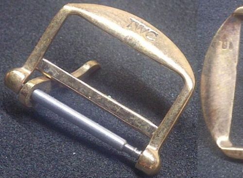 Original Vintage IWC Buckle 16mm Inner Rose Gold Plated! ! L@@K! !