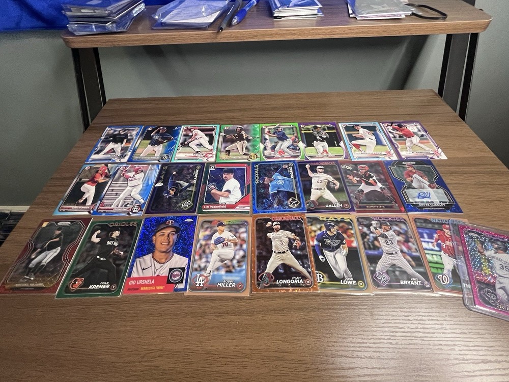 25 CARD NUMBERED/AUTO LOT BASEBALL!🔥   BOWMAN FIRSTS🔥