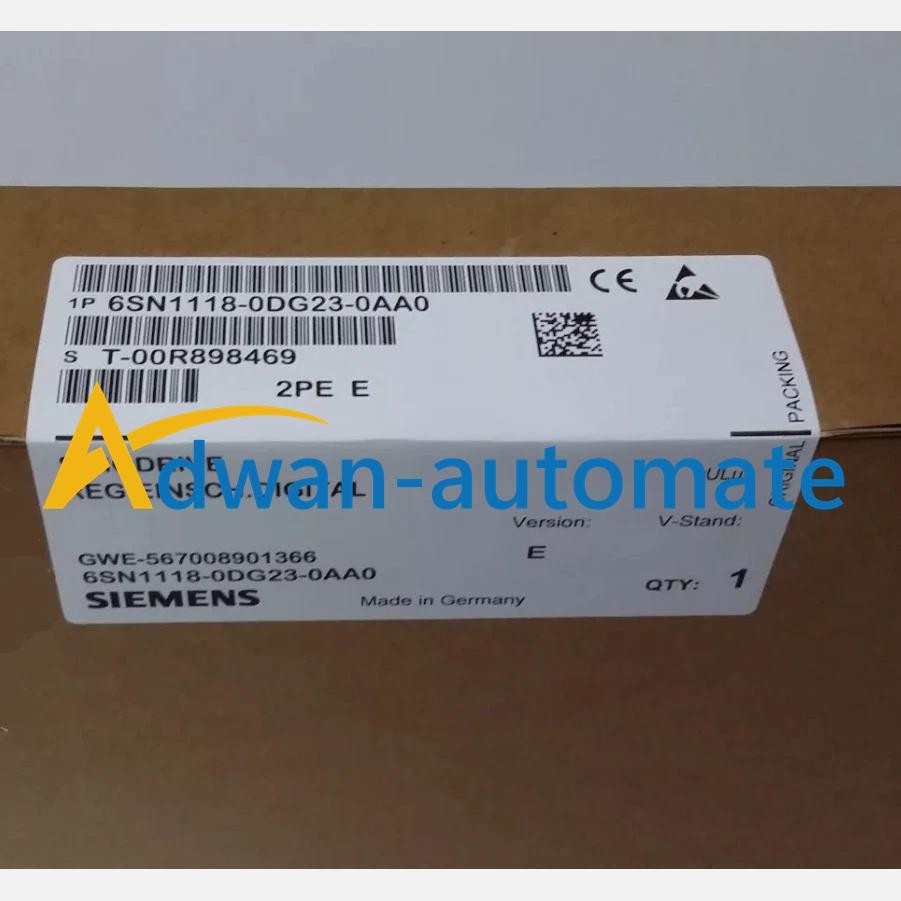 6SN1 118-0DG23-0AA0 NEW SIEMENS 6SN1118-0DG23-0AA0 SIMODRIVE 611-D Control Unit