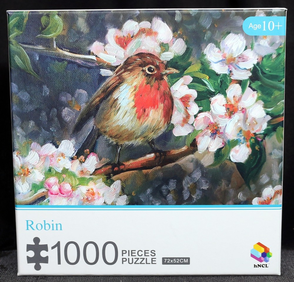 hNCL Robin Jigsaw 1000 Piece Puzzle 72x52cm