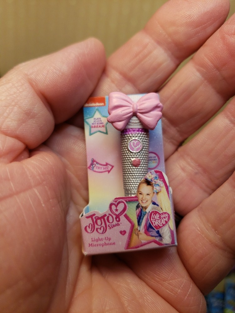 MINIATURE LIGHT-UP MICROPHONE FROM THE JOJO SIWA SHOW