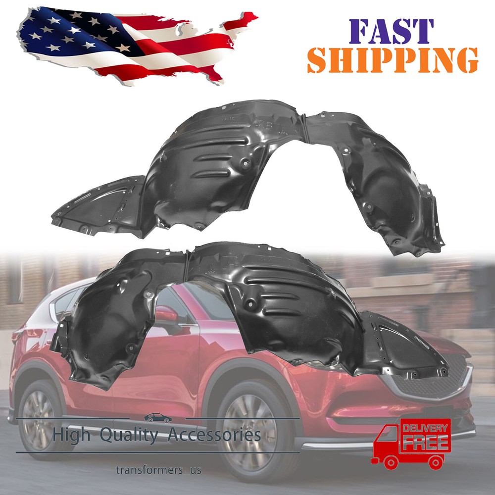 Fender Liner For 2017-2019 2020 2021 Mazda CX-5 Front Driver & Passenger Side US