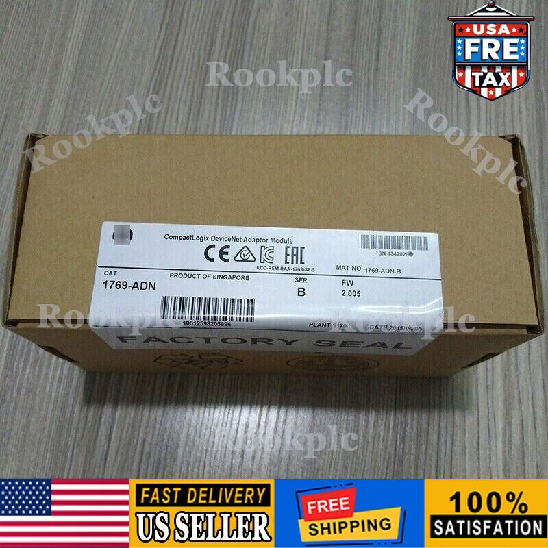 New Allen-Bradley AB 1769-ADN SER B CompactLogix DeviceNet Adaptor Module US