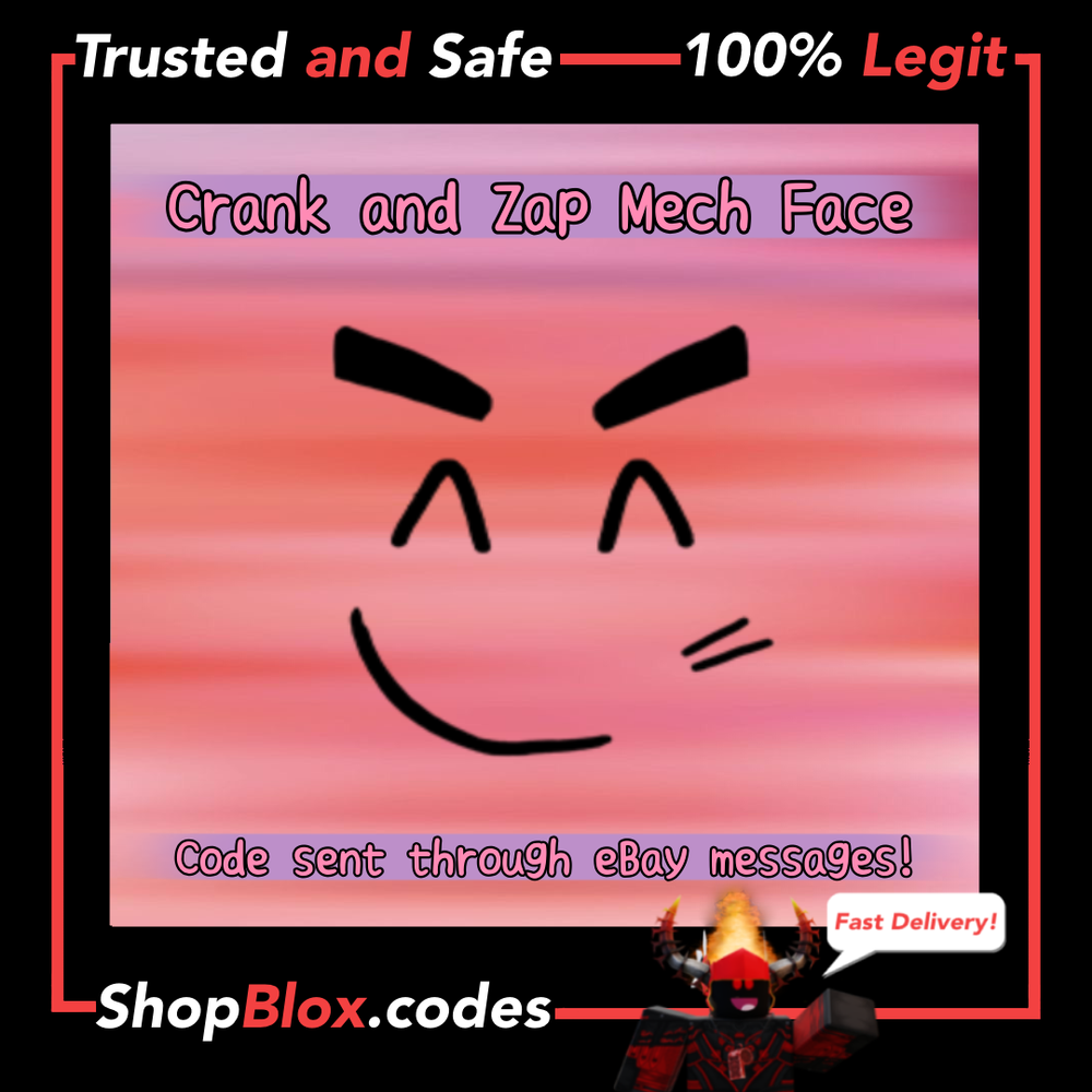 ROBLOX Classic Anime FACE & BUNDLE Toy Code FAST eBay Message Delivery 🔥🔥
