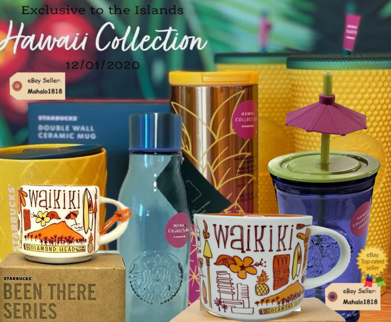 New Starbucks Hawaii Collection -Tumblers/Mugs