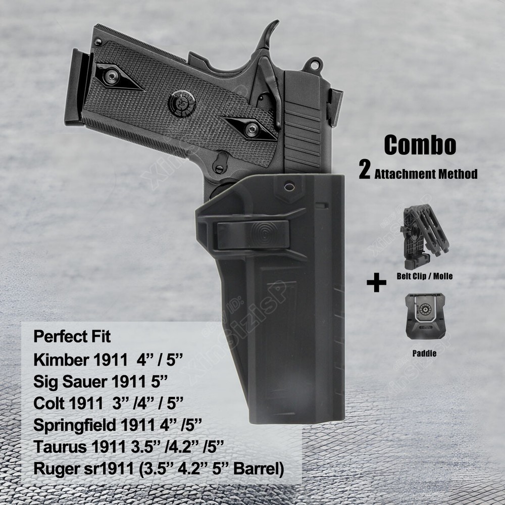 1911 Holster Fit Taurus 1911 Springfield 1911 Colt 1911 Taurus Charles Daly 1911