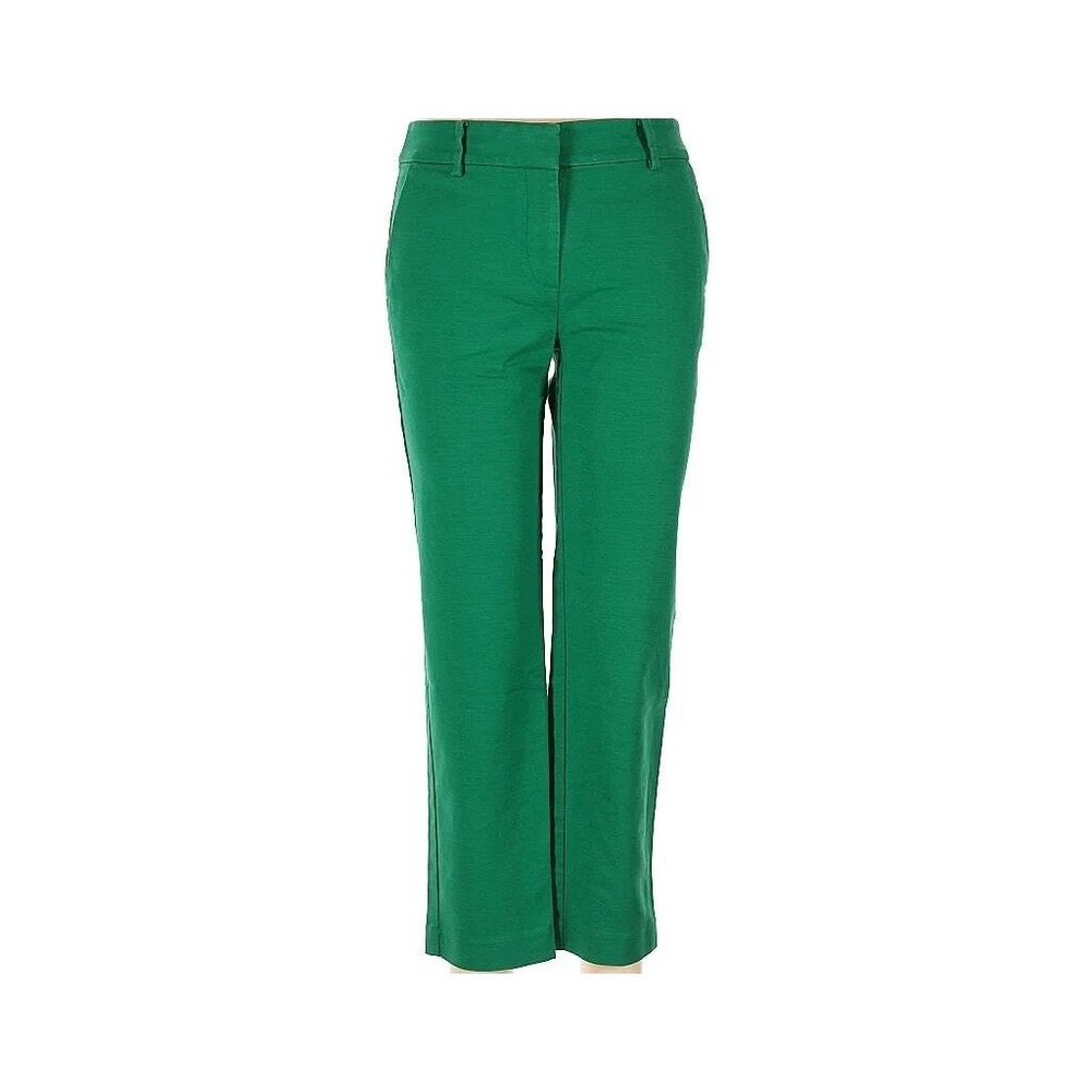 Ann Taylor LOFT Riviera Slim Pants Womens Size 6 Green Work Office Career Chino