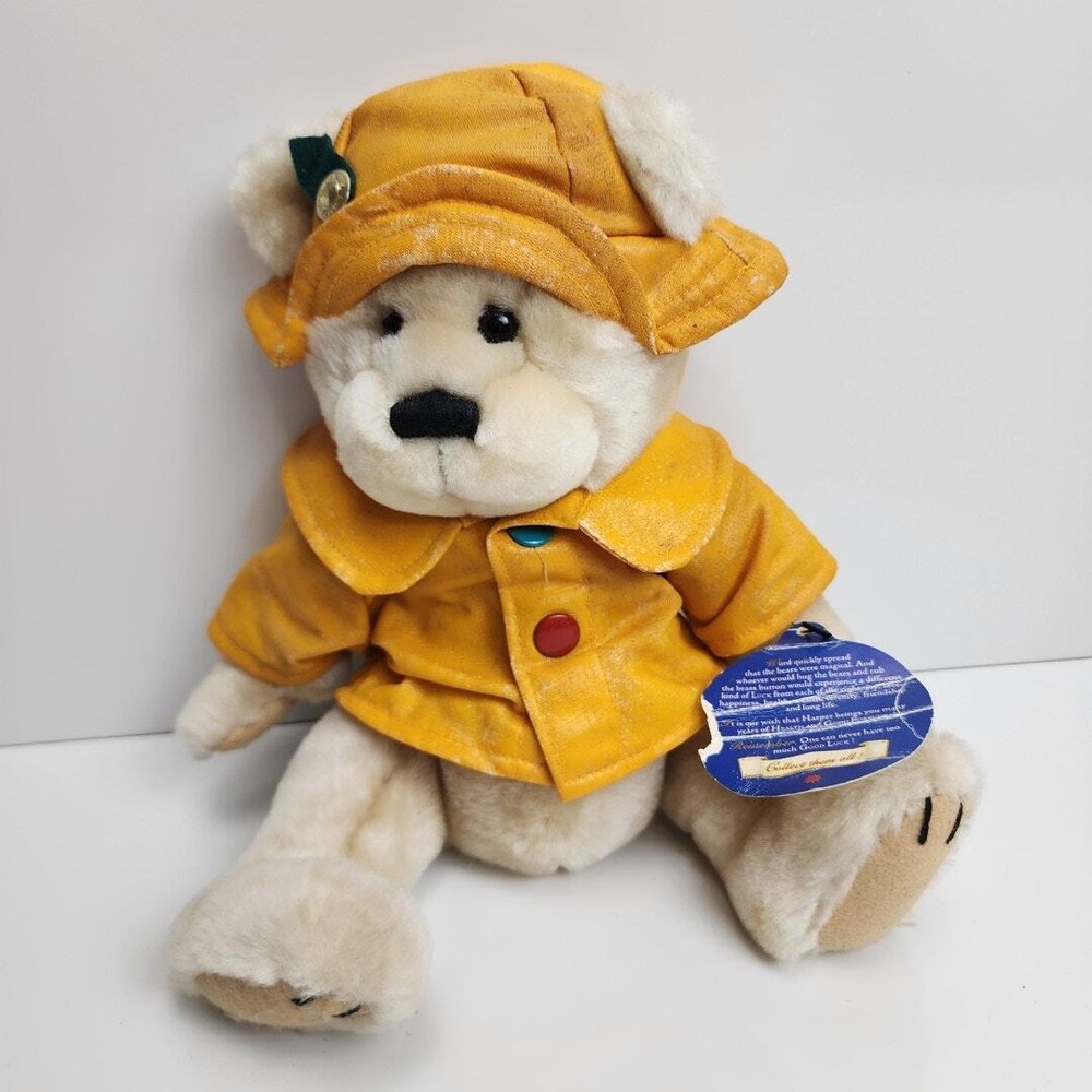 Pickford Brass Button Bears 1996 Harper Bear of Health 12