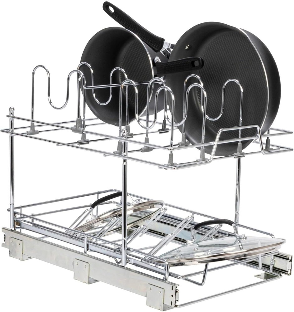 Glidez Multipurpose Chrome-Plated Steel Pull-Out
