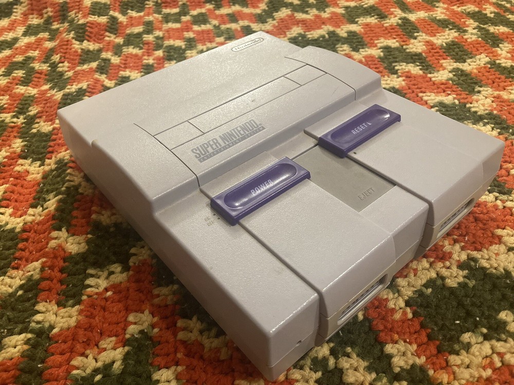 Super Nintendo Video Game Console SNS-001  (SNS-001) Tested & Works
