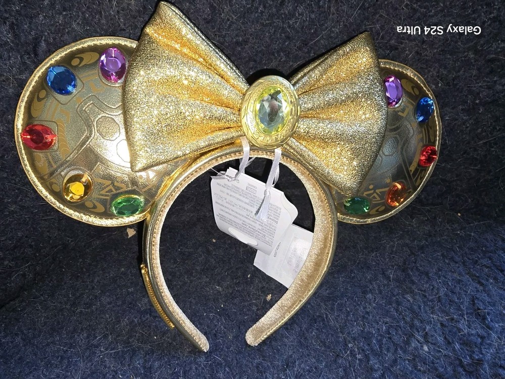 Disney Parks Marvel Infinity Gauntlet Loungefly Ears Headband