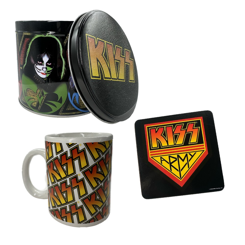 KISS Mug And Coaster Tin Gift Set Size One Size