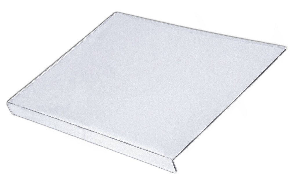 CLEARANCE SALE Acrylic Transparent Anti-Slip Cutting Board with Lip 18in x 16in-image