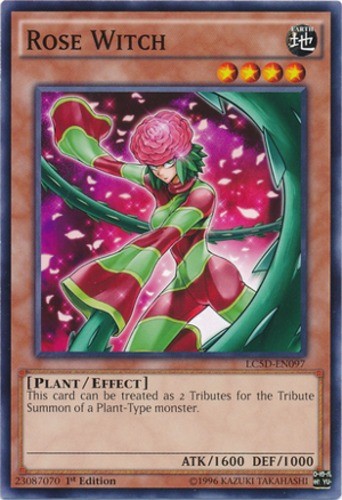 Rose Witch LC5D-EN097 Common 1st Edition Lightly Played Legendary Collection
