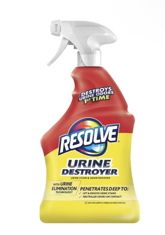 Resolve Urine Destroyer Spray Stain & Odor Remover 32oz
