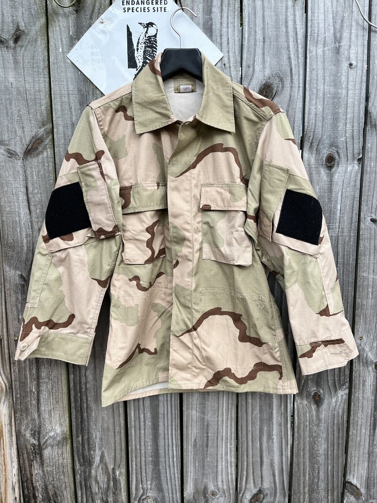 Modified DCU Large Long Black Velcro RAID MOD MILSIM SEAL Delta Jacket READ DESC