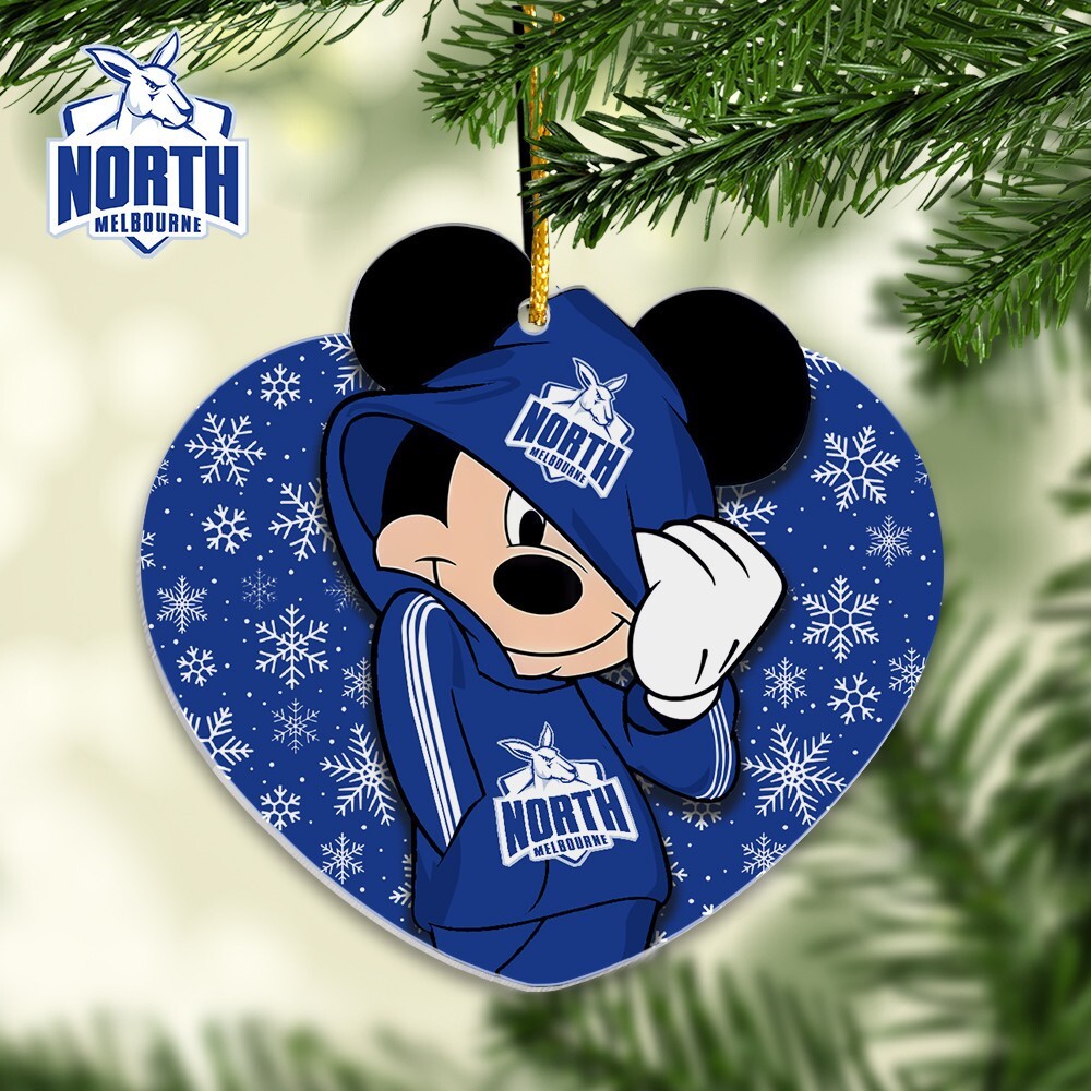 North Team Melbourne Christmas Mouse Ornament Gifts For Fans