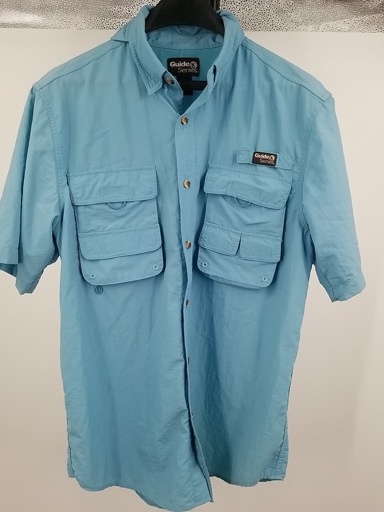 Guide Series Fishing Hunting Vented Shirt Men's Size Small Short Sleeve