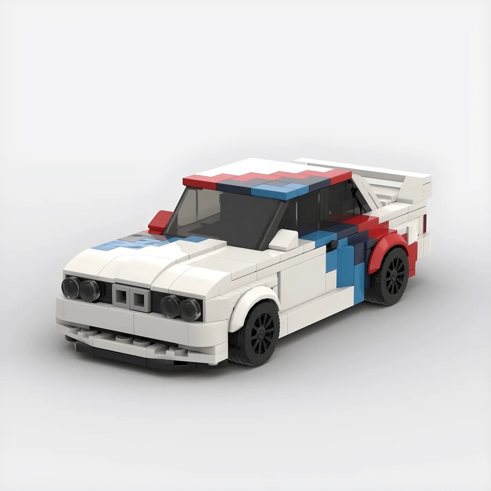 LEGO MOC BMW M3 E30 Speed Champions Style Buildable Model Car Ideal Gift