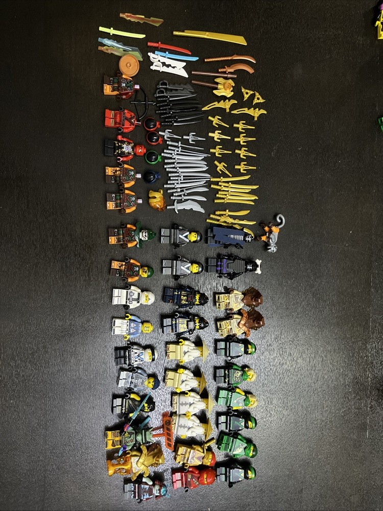 Lego Ninjago Minifigure And Accessory Lot